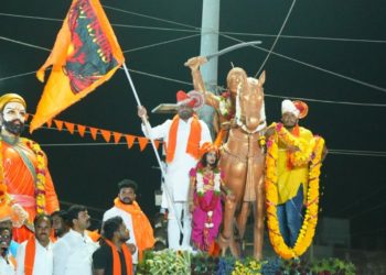 ఘనంగా ఛత్రపతి శివాజీ శోభాయాత్ర..