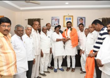 వీరశైవ సమాజ అభివృద్ధికి కృషి చేస్తా: ఎమ్మెల్యే